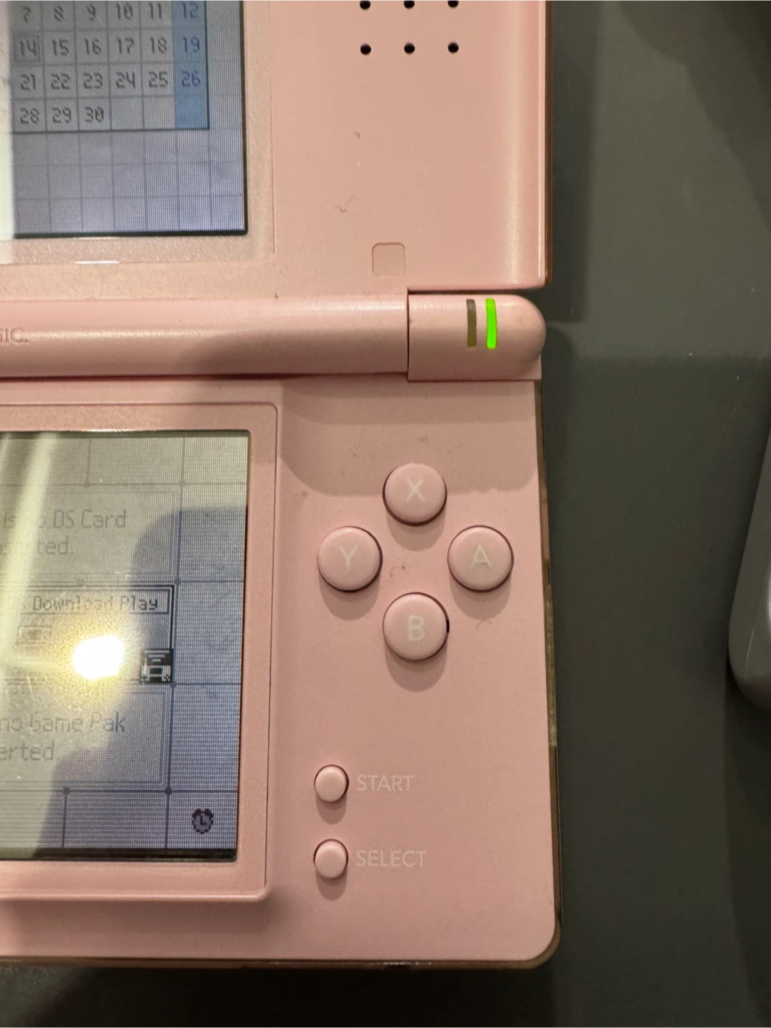 Pink Nintendo DS Lite with Charger - photo 2