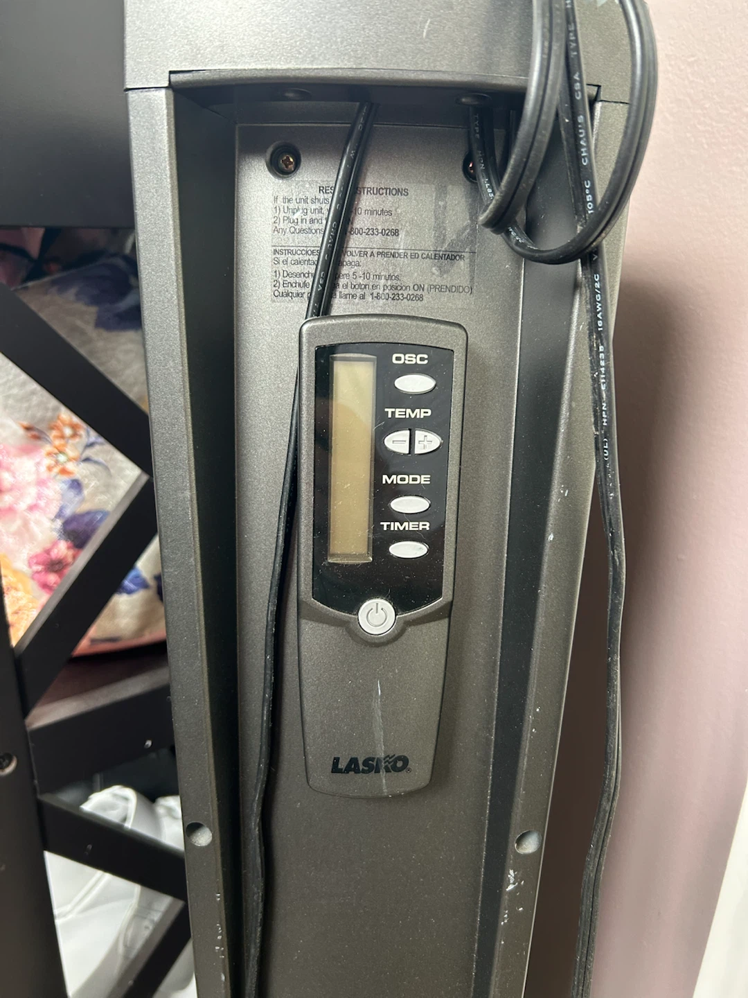Lasko Ceramic Tower Heater - photo 4