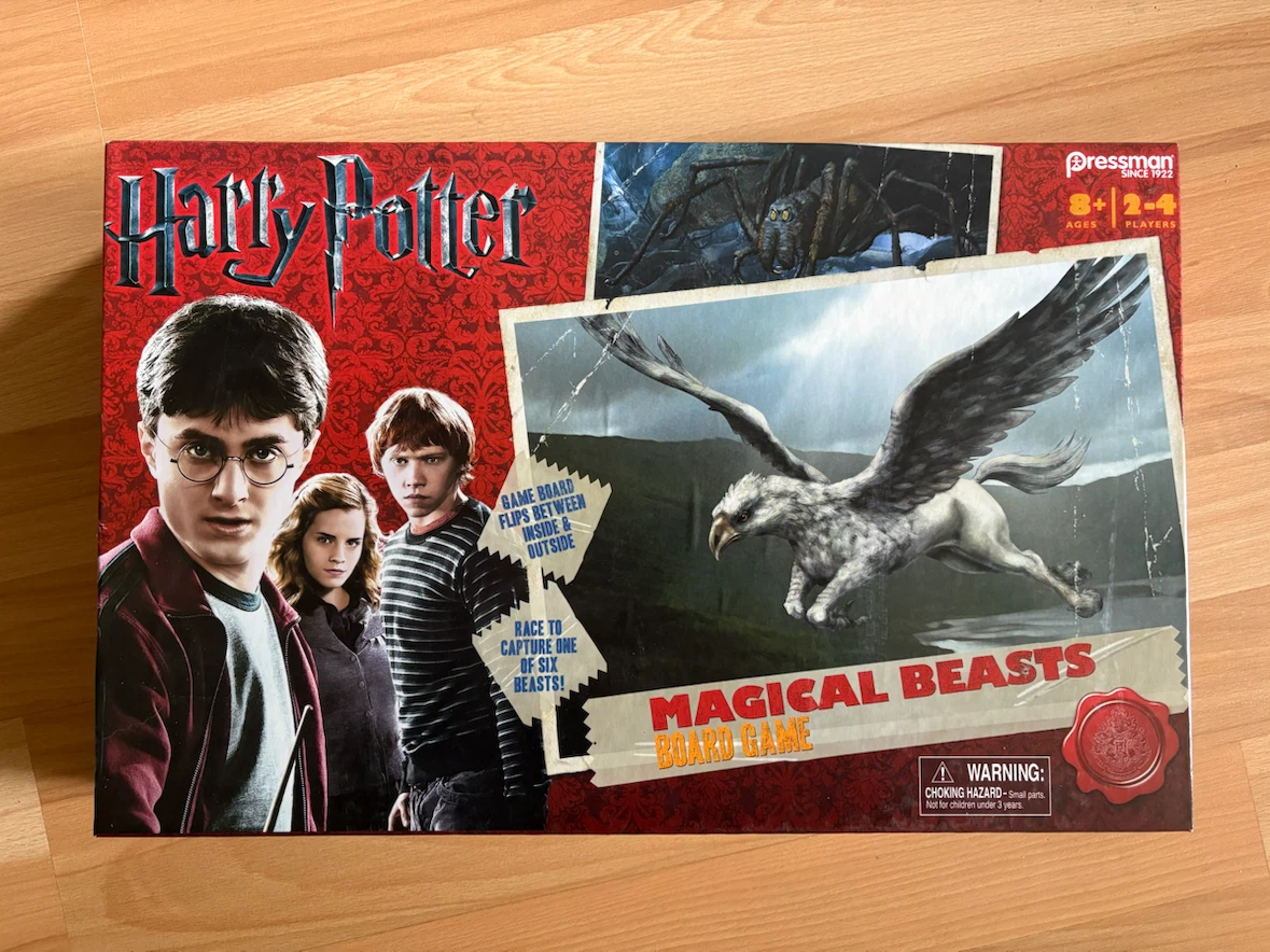 Harry Potter Magical Beasts Board Game Hogsworth