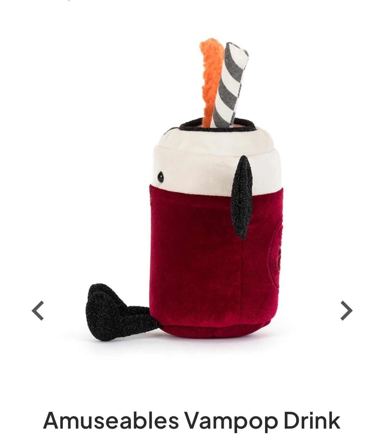 Jellycat Amuseables Vampop Drink Plush - photo 4