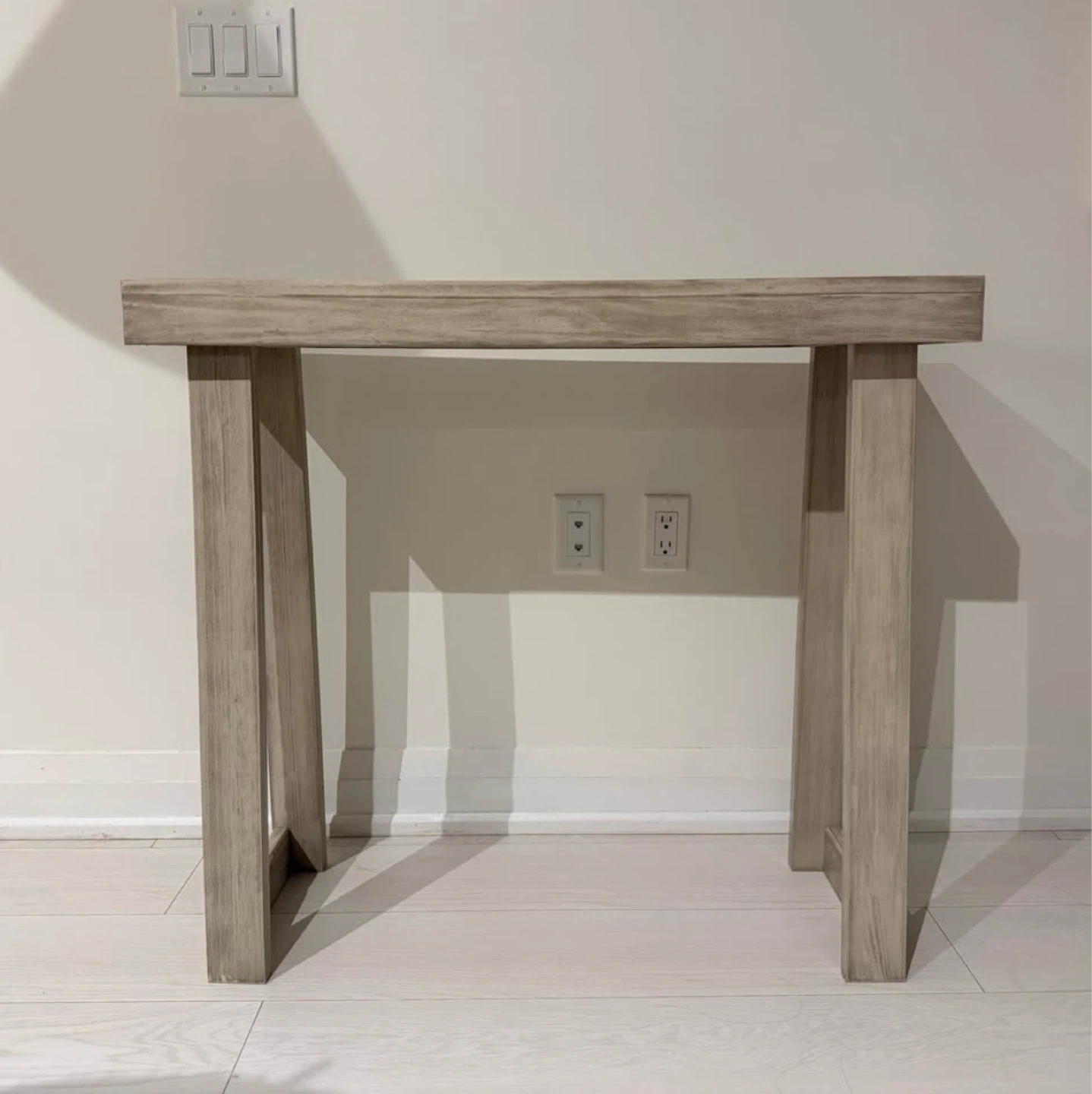Solid Wood Console Table - photo 3