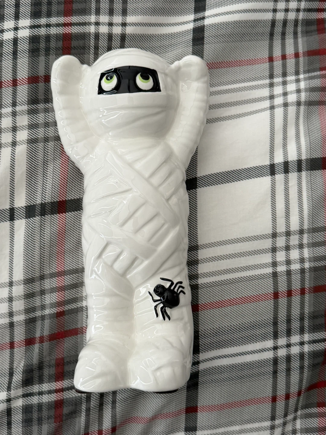 Ceramic Mummy Halloween Decoration