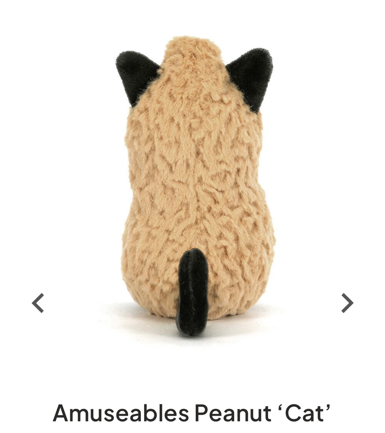 Jellycat Amuseables Peanut Cat Plush - photo 5