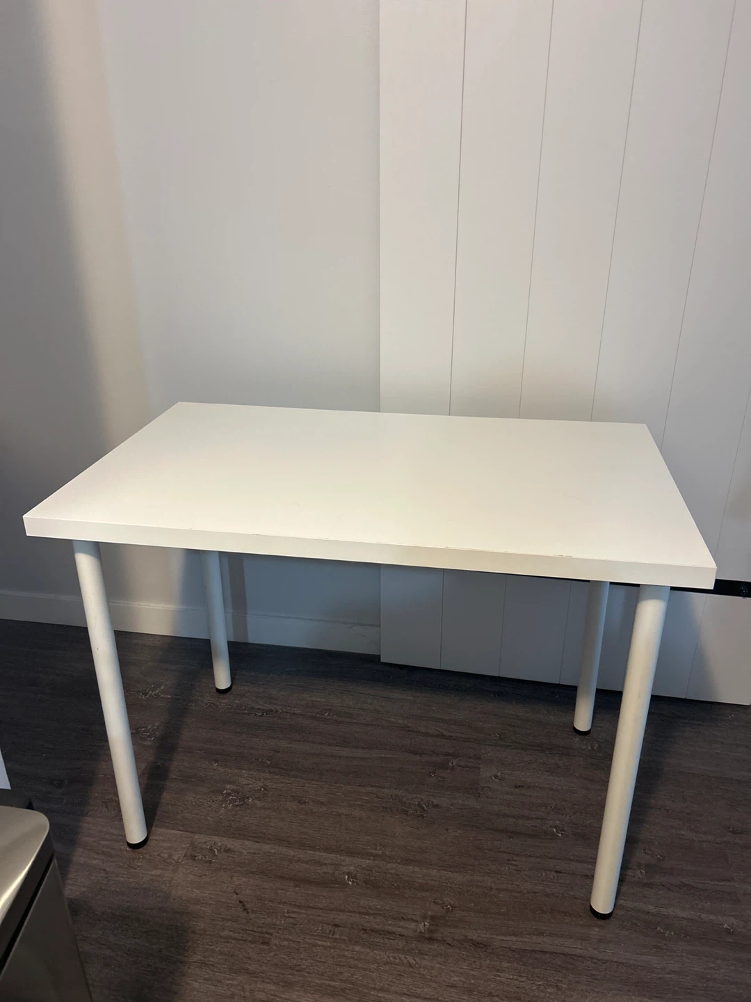 IKEA White Table With Detachable Legs - photo 5