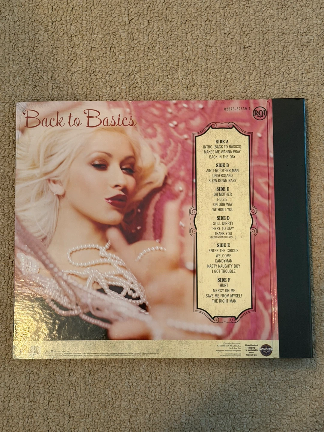 Christina Aguilera Back to Basics Deluxe Vinyl Set - photo 2