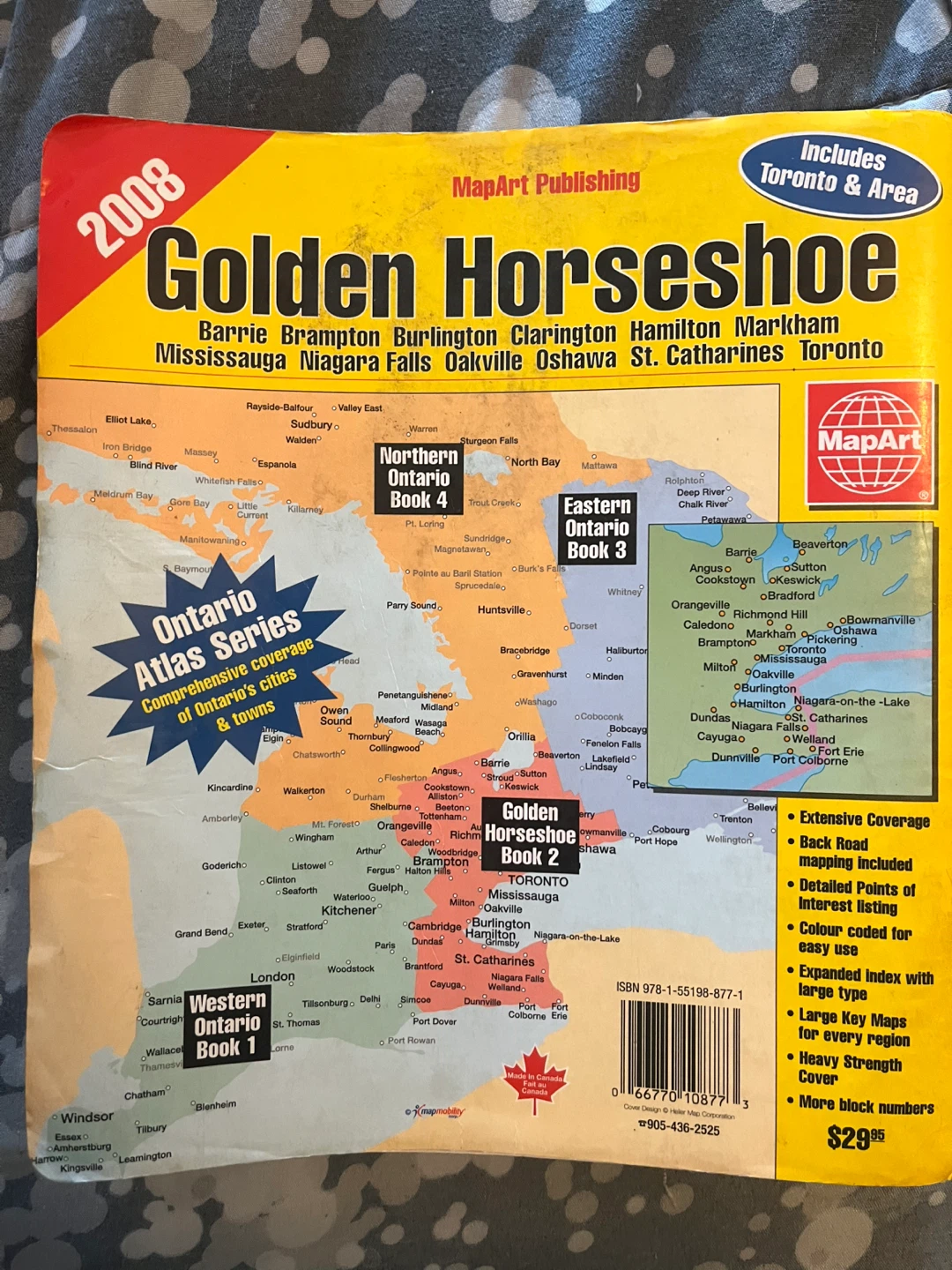 2008 MapArt Golden Horseshoe Atlas - photo 2