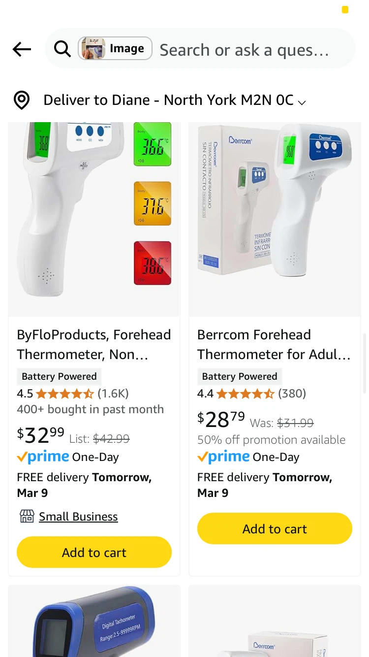 Easy to use Infrared Thermometer - NEW - photo 2