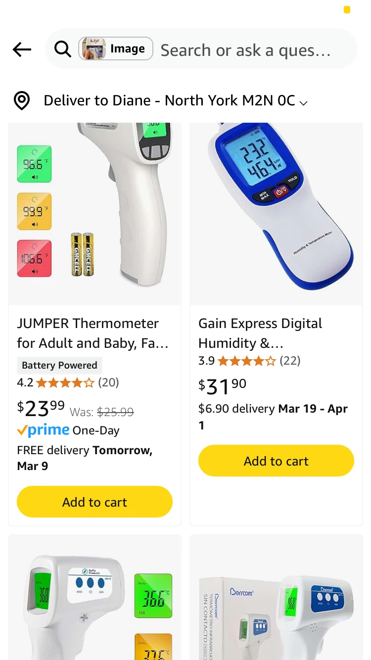 Easy to use Infrared Thermometer - NEW - photo 3