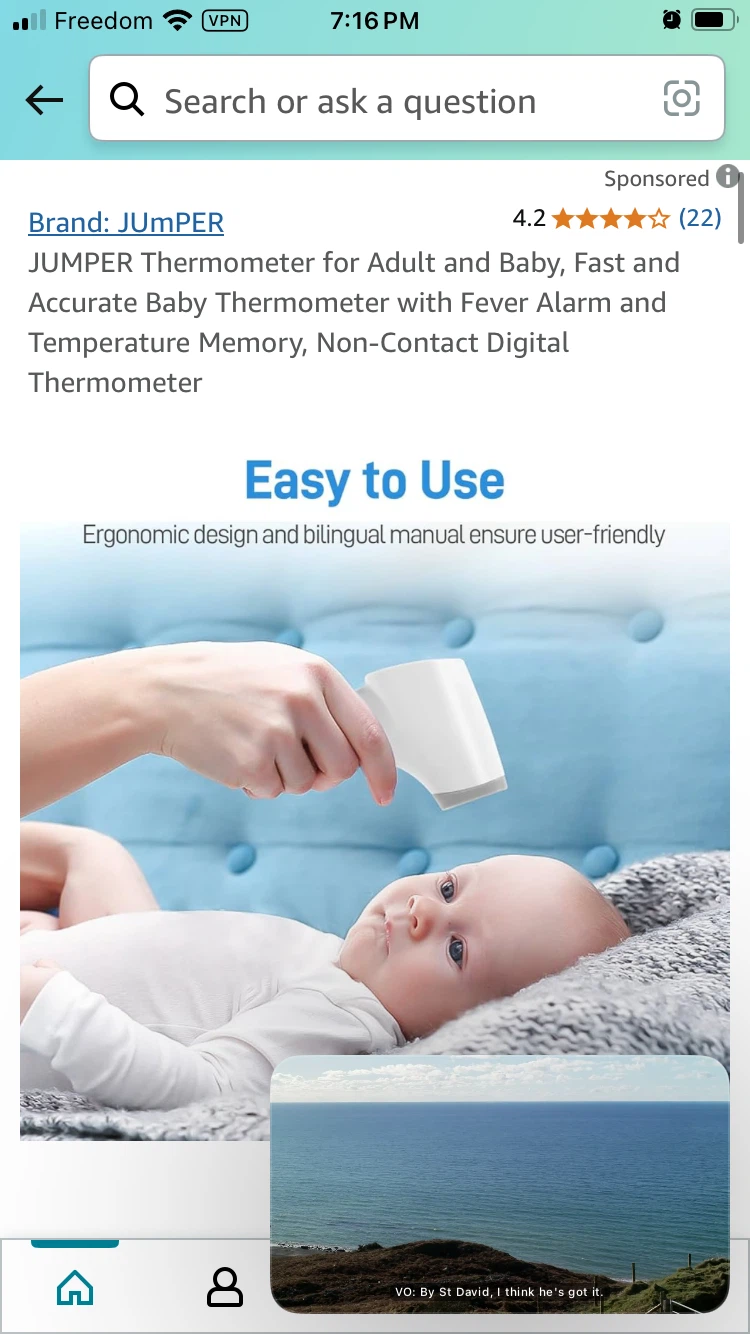 Easy to use Infrared Thermometer - NEW - photo 4