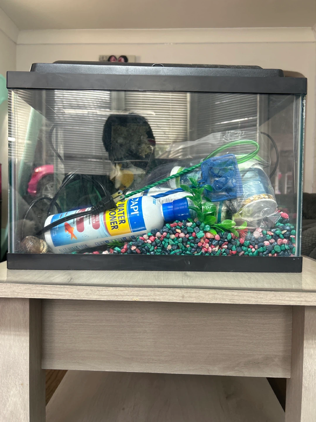 Glass Fish Aquarium Tank Kit