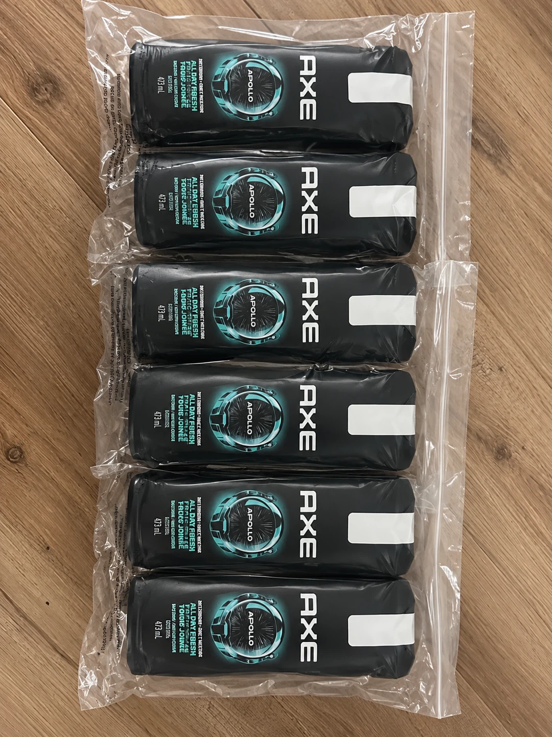 6-Pack AXE Apollo Body Wash 473mL – Brand New – $20 for ALL
