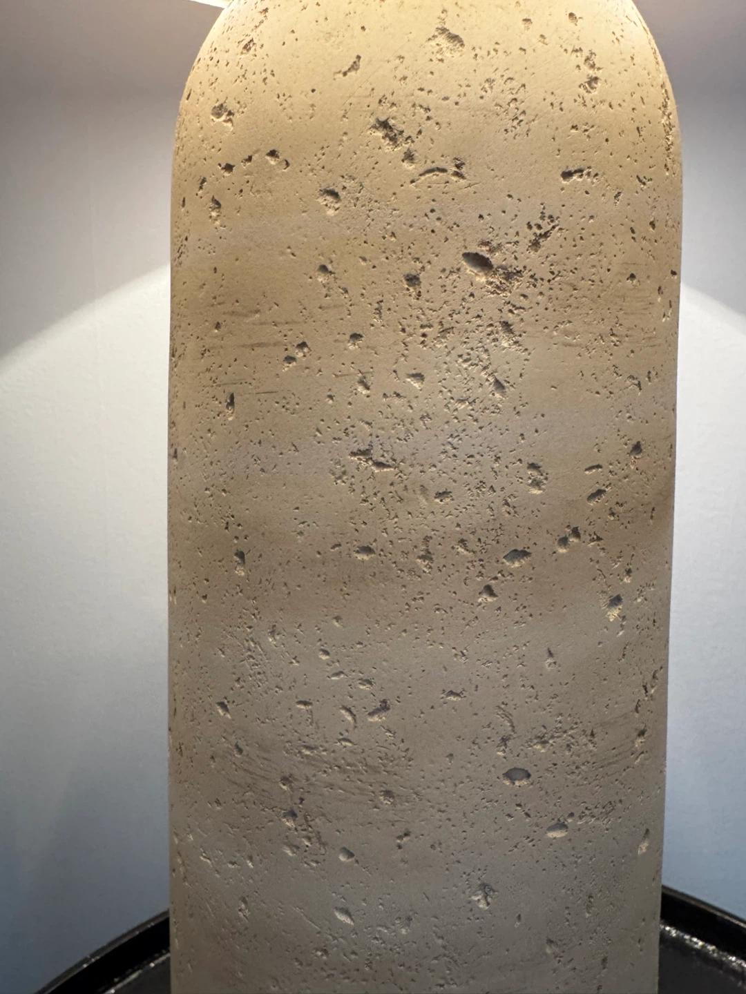 Textured Stone Table Lamp - photo 3