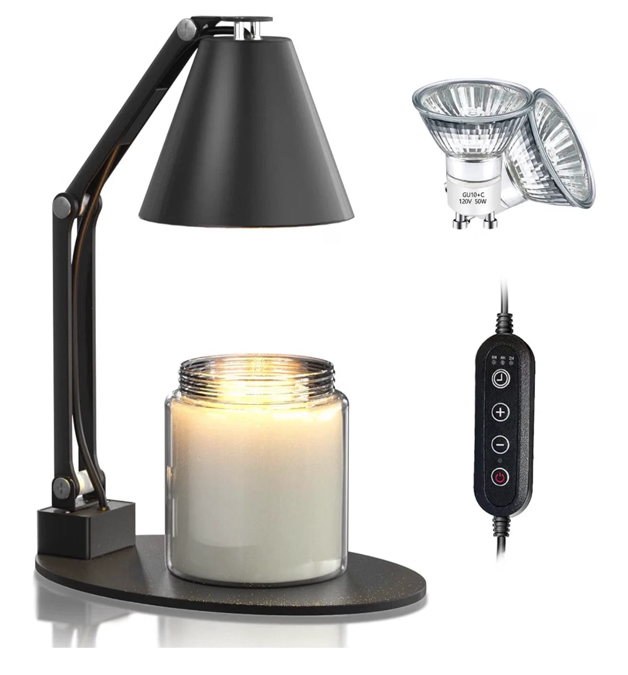 Dimmable Candle Warmer Lamp with Timer