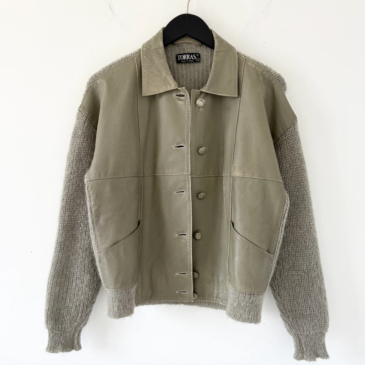 Vintage Torras Leather x Knit and Jacket