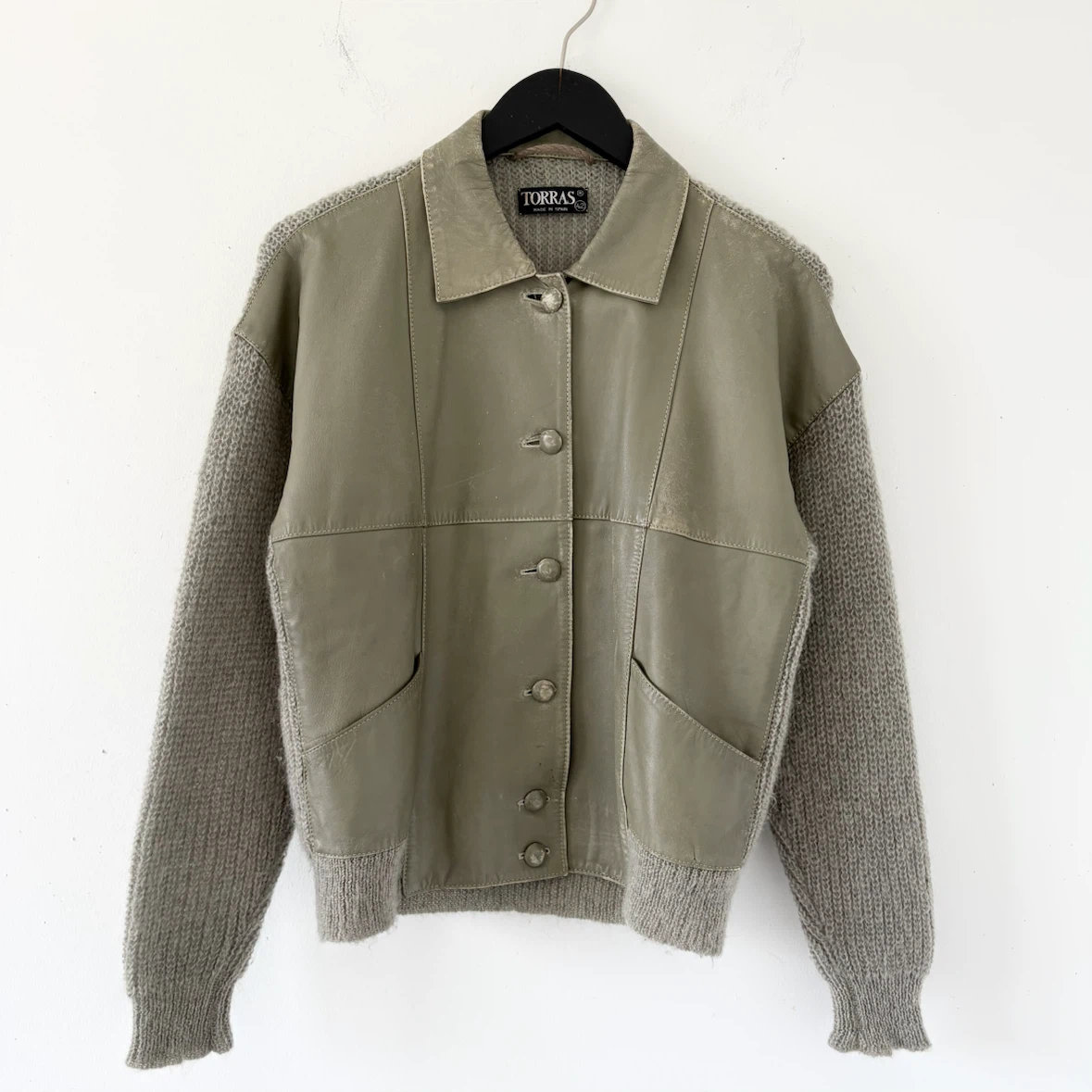 Vintage Torras Leather x Knit and Jacket - photo 2