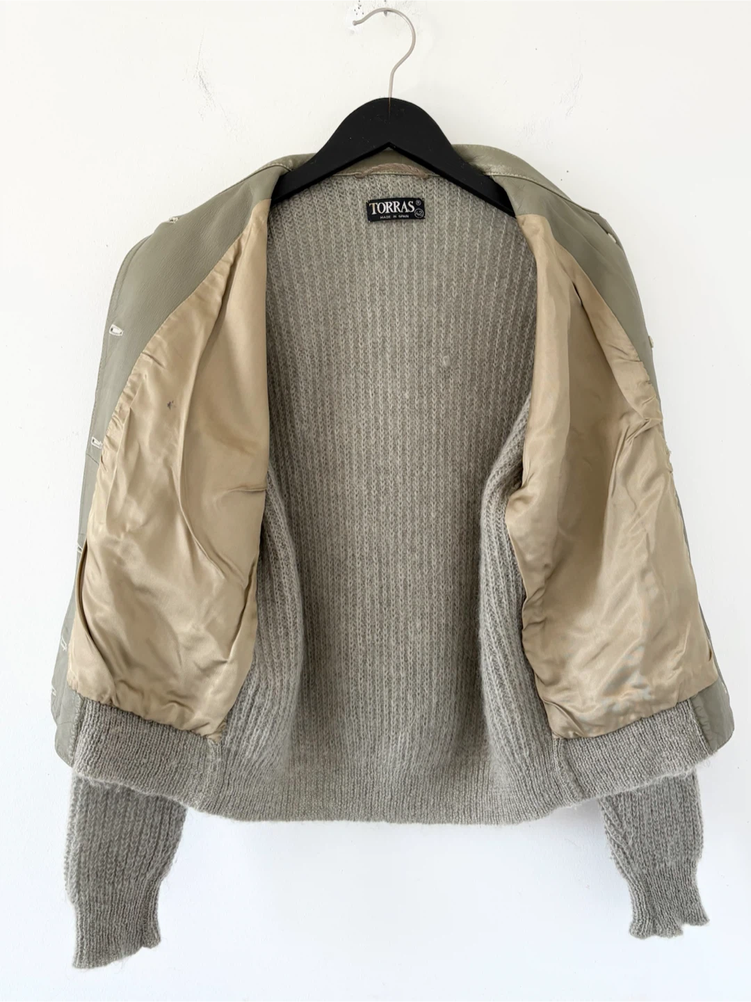 Vintage Torras Leather x Knit and Jacket - photo 4