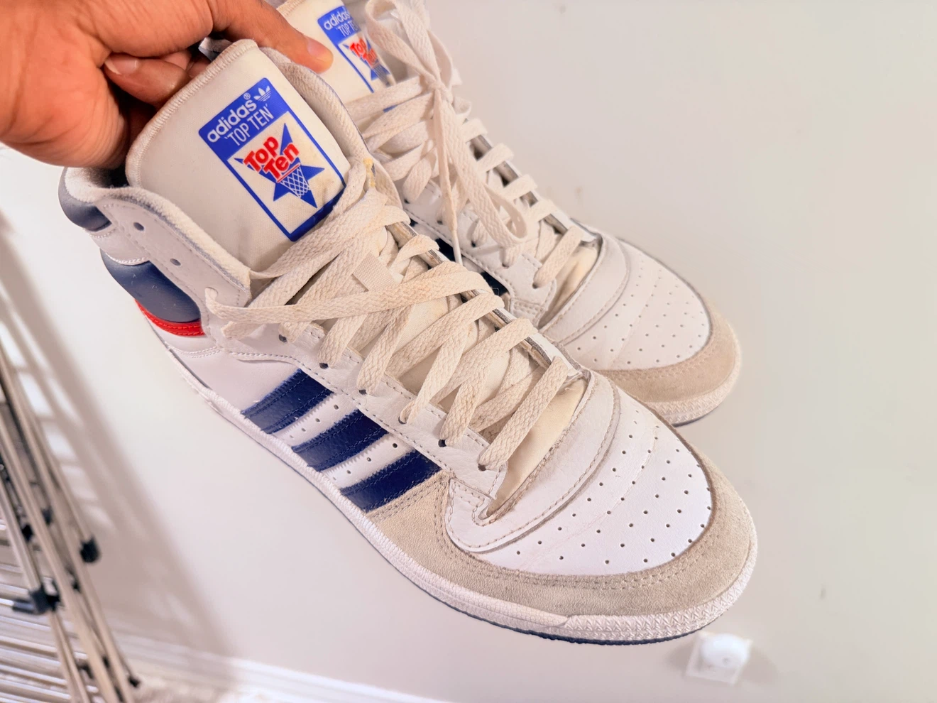 Adidas Top Ten High Top Sneakers – Men’s US 10 – Vintage