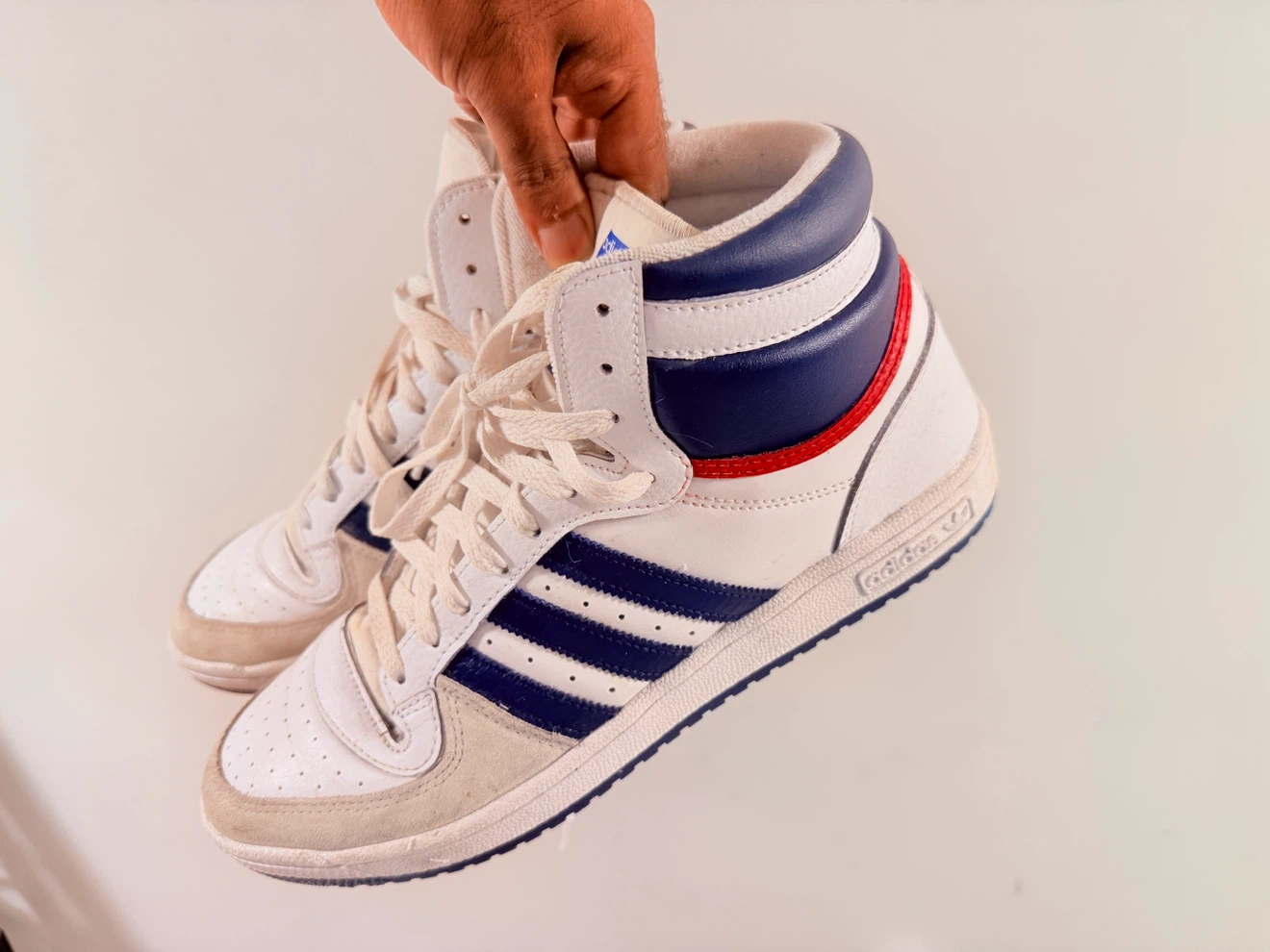 Adidas Top Ten High Top Sneakers – Men’s US 10 – Vintage - photo 2