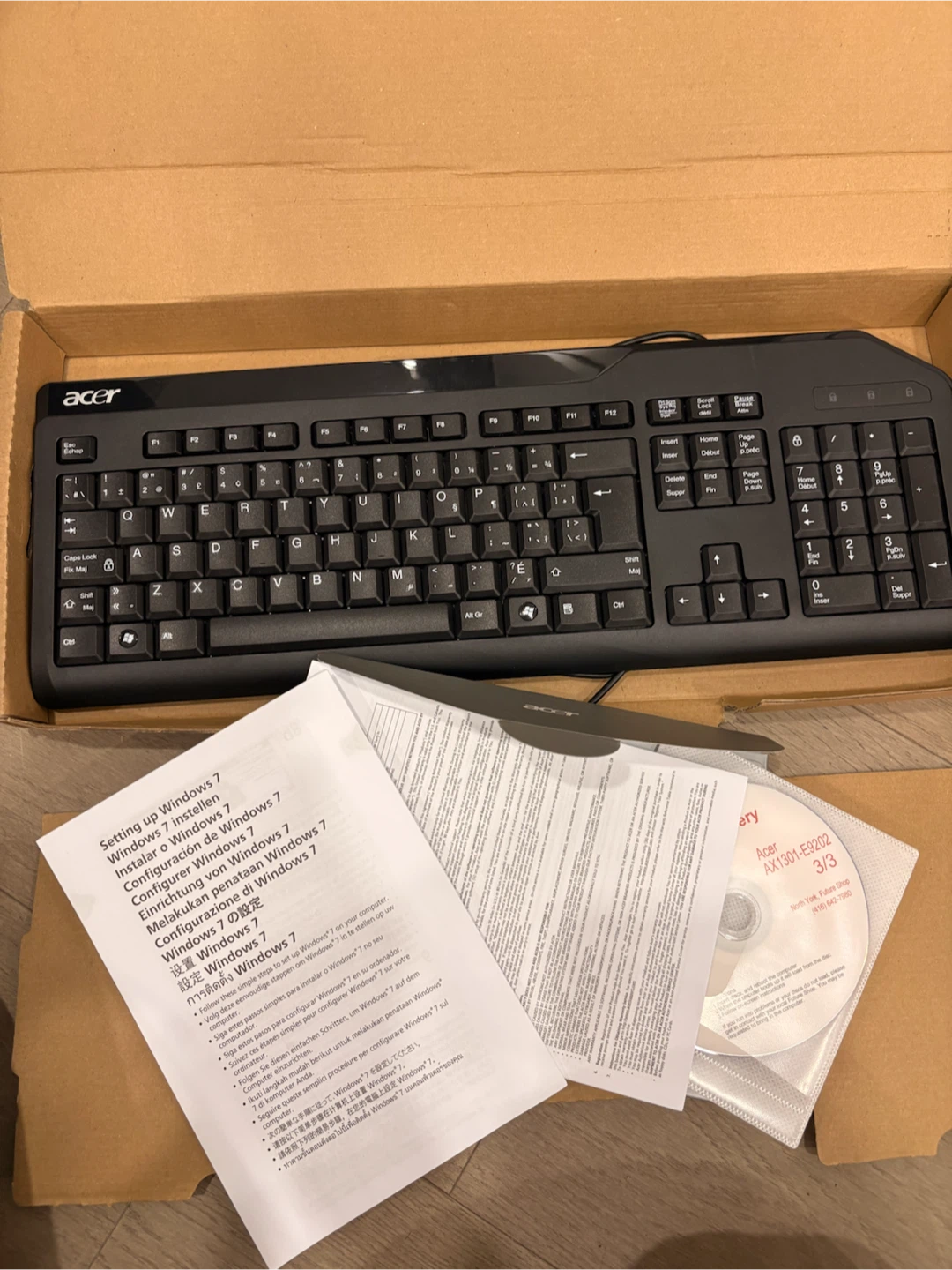 Acer wired keyboard - photo 2