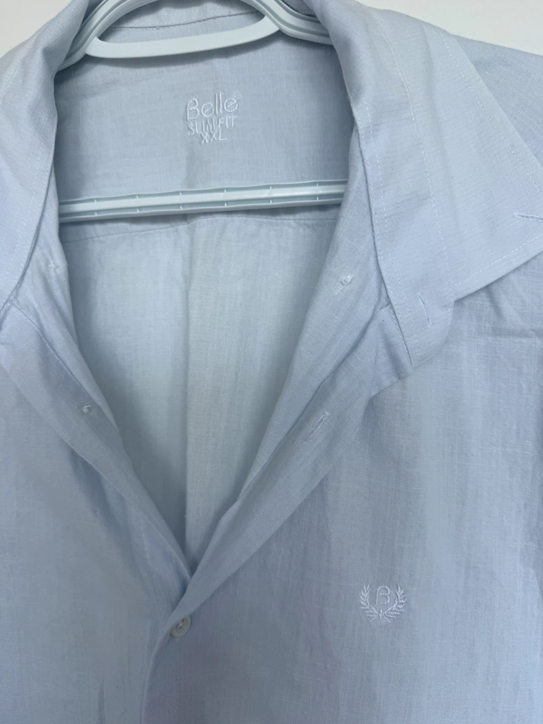 Belle Light Blue Short-Sleeve Shirt XXL - photo 2