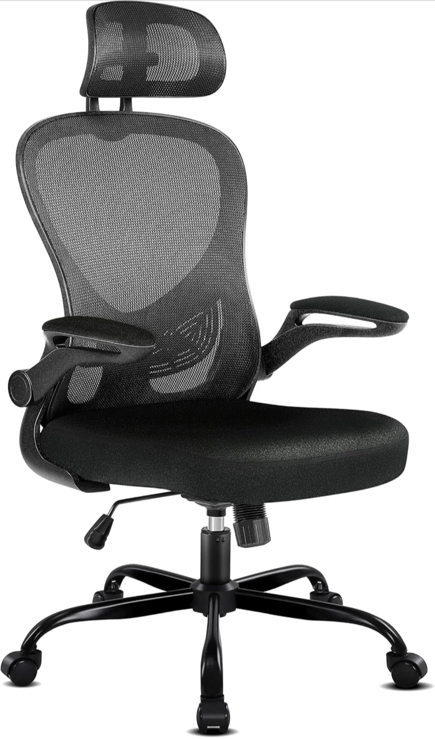 Black Ergonomic Mesh Office Chair
