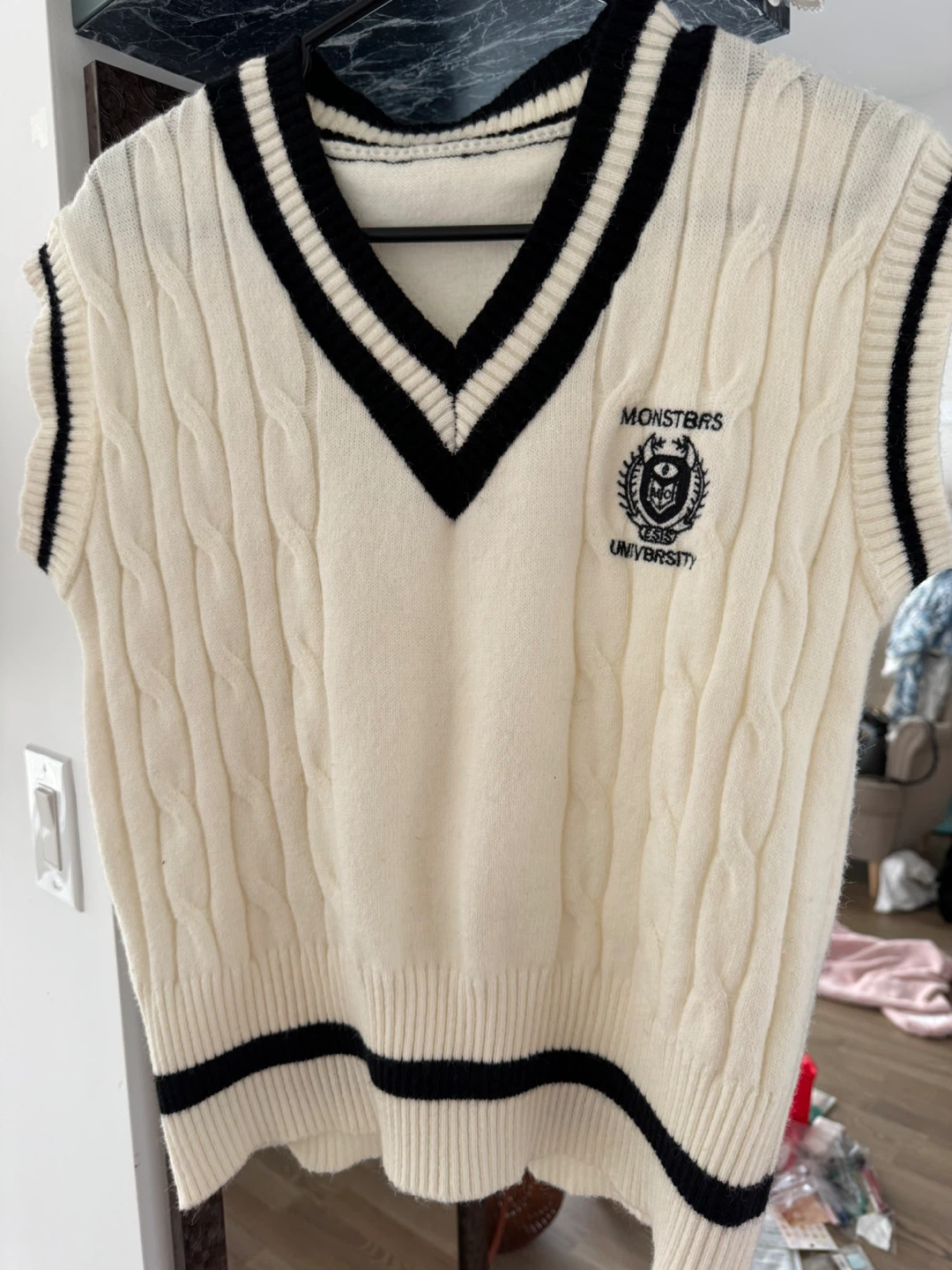 Monsters University Cable Knit Sweater Vest