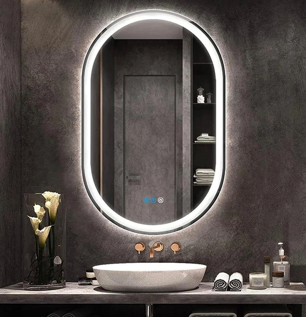 Oval LED Mirror - photo 2