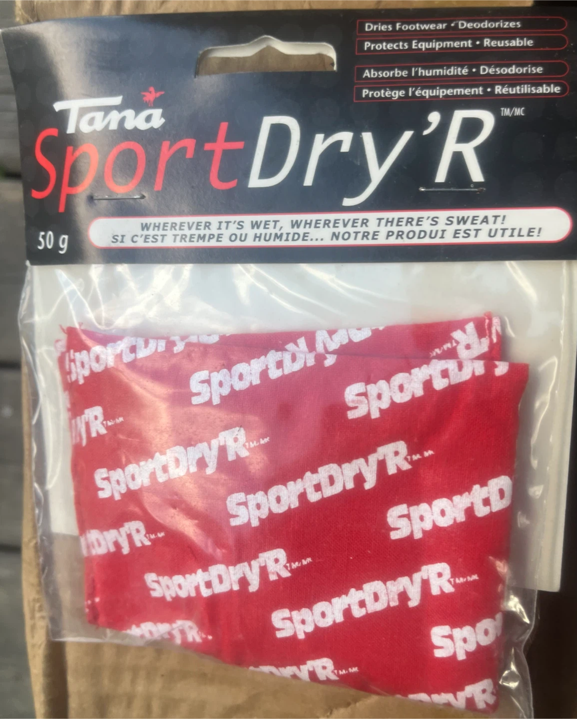 Tana SportDry'R moisture and odour absorber