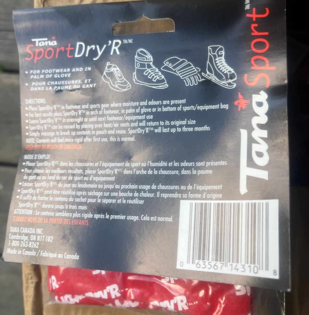 Tana SportDry'R moisture and odour absorber - photo 2