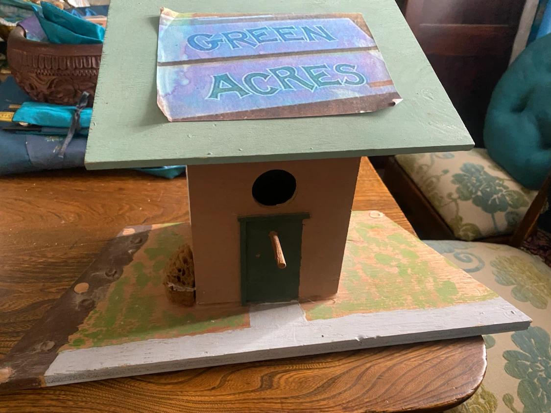 Wooden Birdhouse