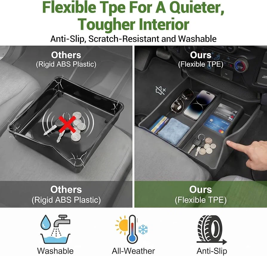 Bench Seat Floor Organizer for 2015-2026 Ford F150 - photo 5