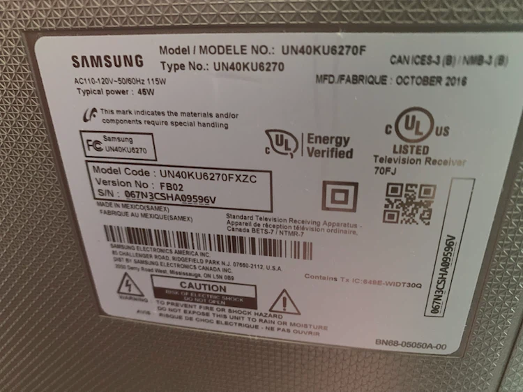 Samsung 40-inch LED Smart TV UN40KU6270 - photo 2