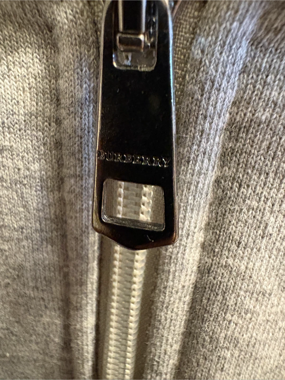 Burberry Grey Full-Zip Hoodie - photo 3