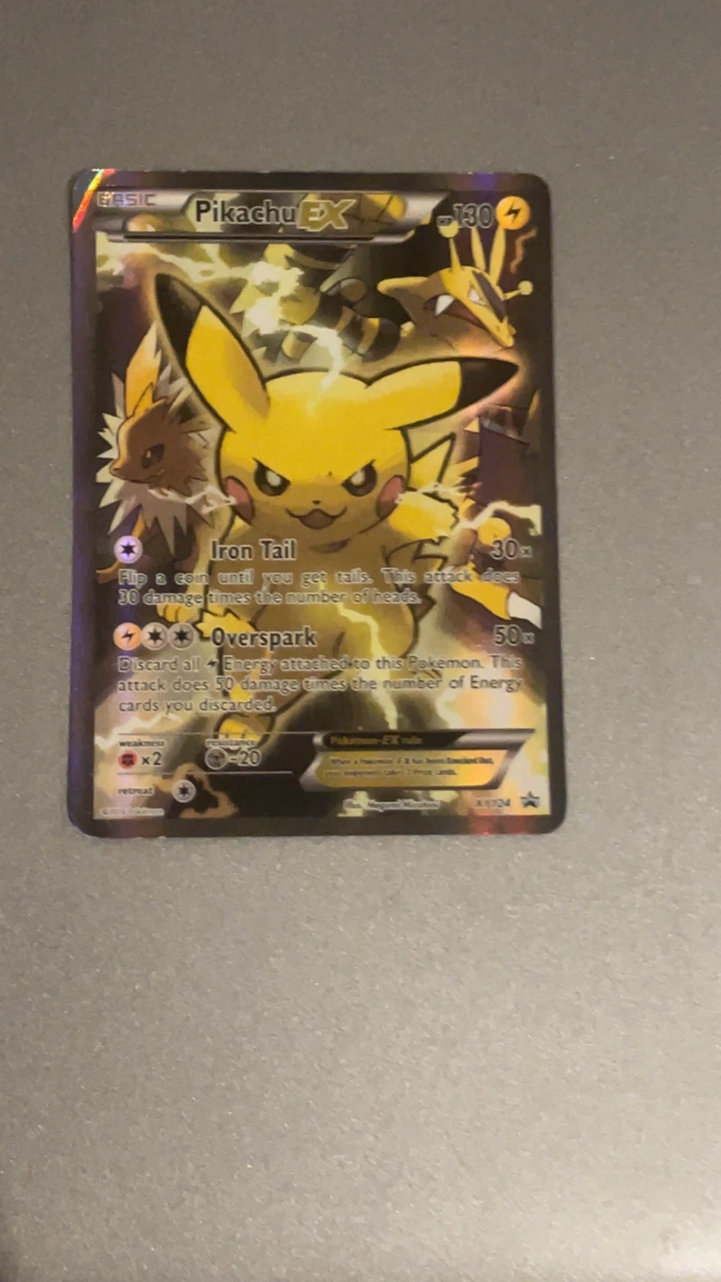 Pokemon Pikachu EX XY Promos
