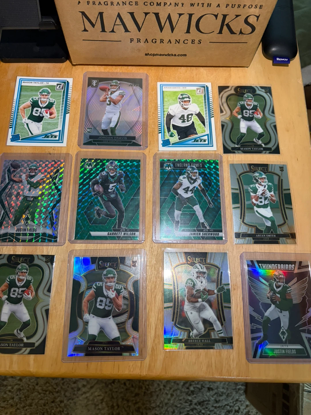New York Jets Football Card Collection