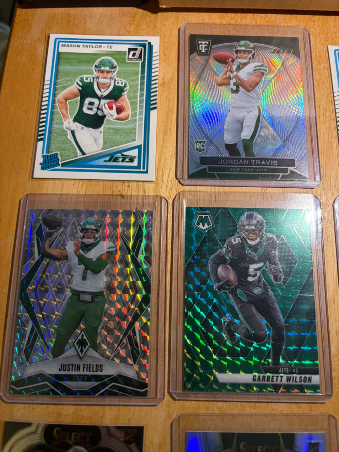 New York Jets Football Card Collection - photo 2