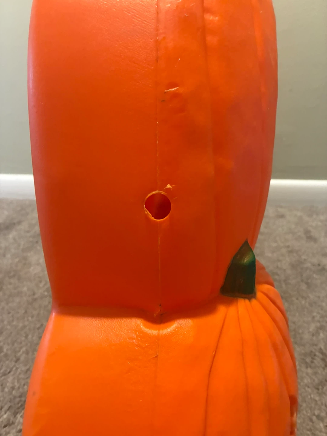 Vintage Plastic Pumpkin Jack-O-Lantern Trio - photo 3