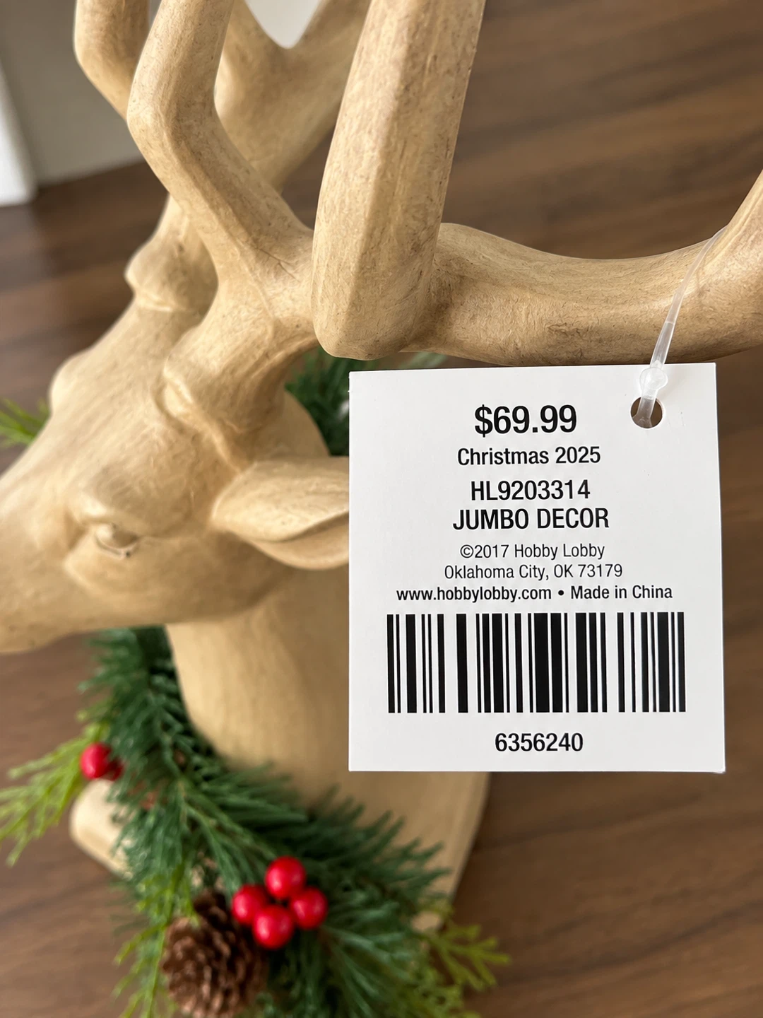 Hobby Lobby Jumbo Christmas Reindeer Decor – 18” Tall - photo 4
