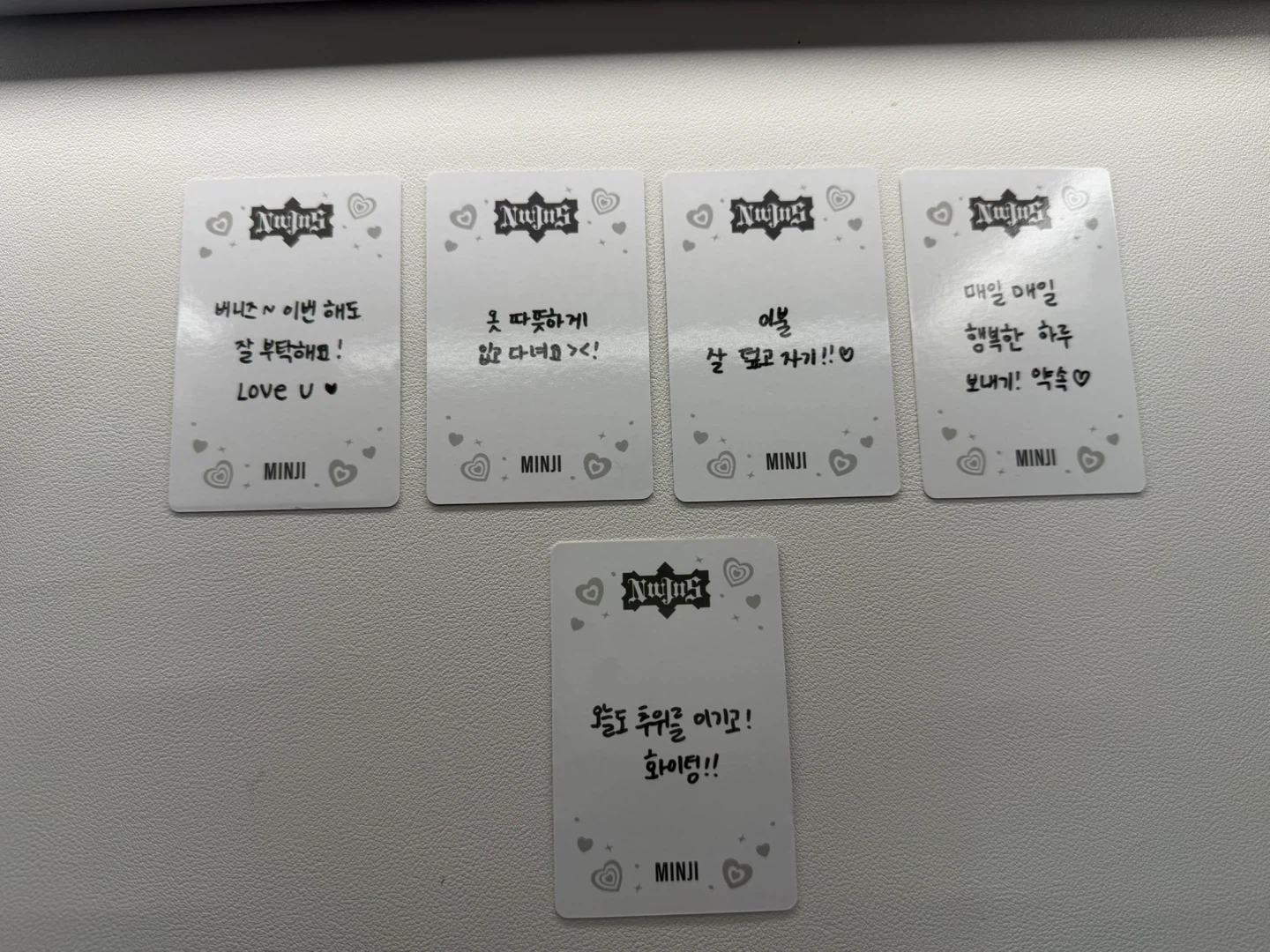 NewJeans Minji Photo Card Set (5 cards) - photo 2