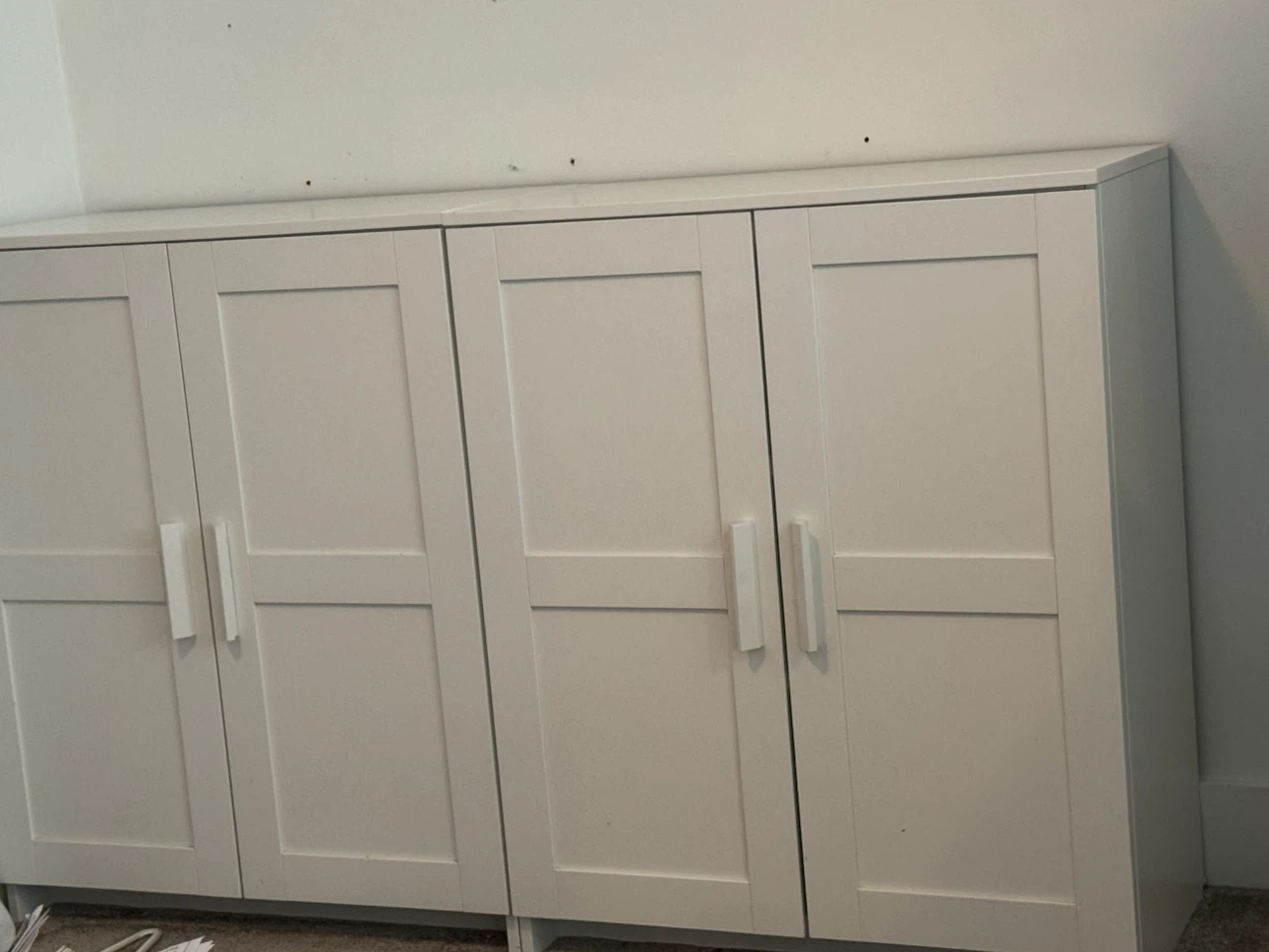 IKEA brimnes White Storage Cabinet Unit