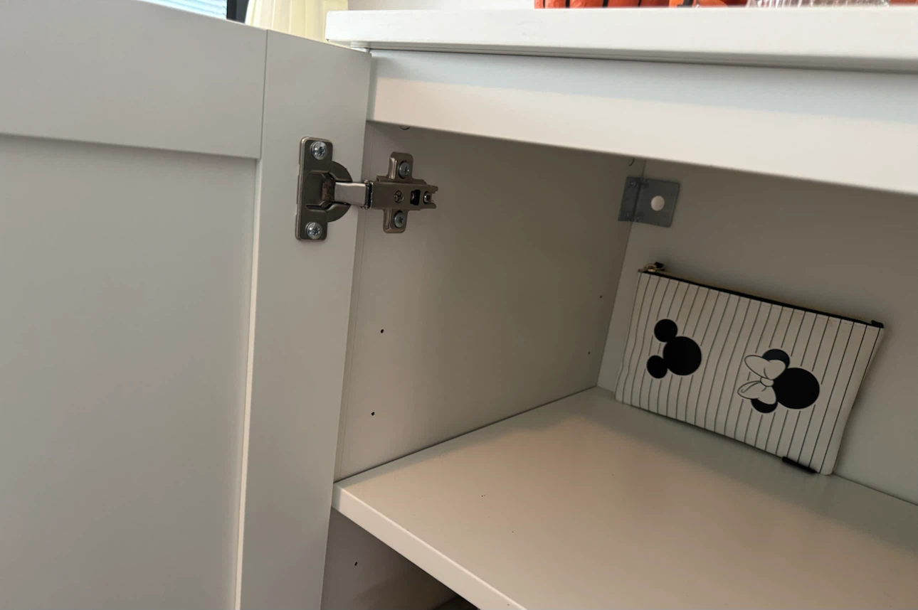 IKEA brimnes White Storage Cabinet Unit - photo 3