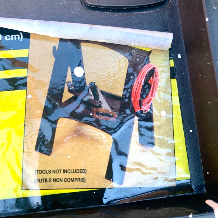 Folding Sawhorse 500 lb Heavy Duty Work Stand Workshop Tool - photo 4