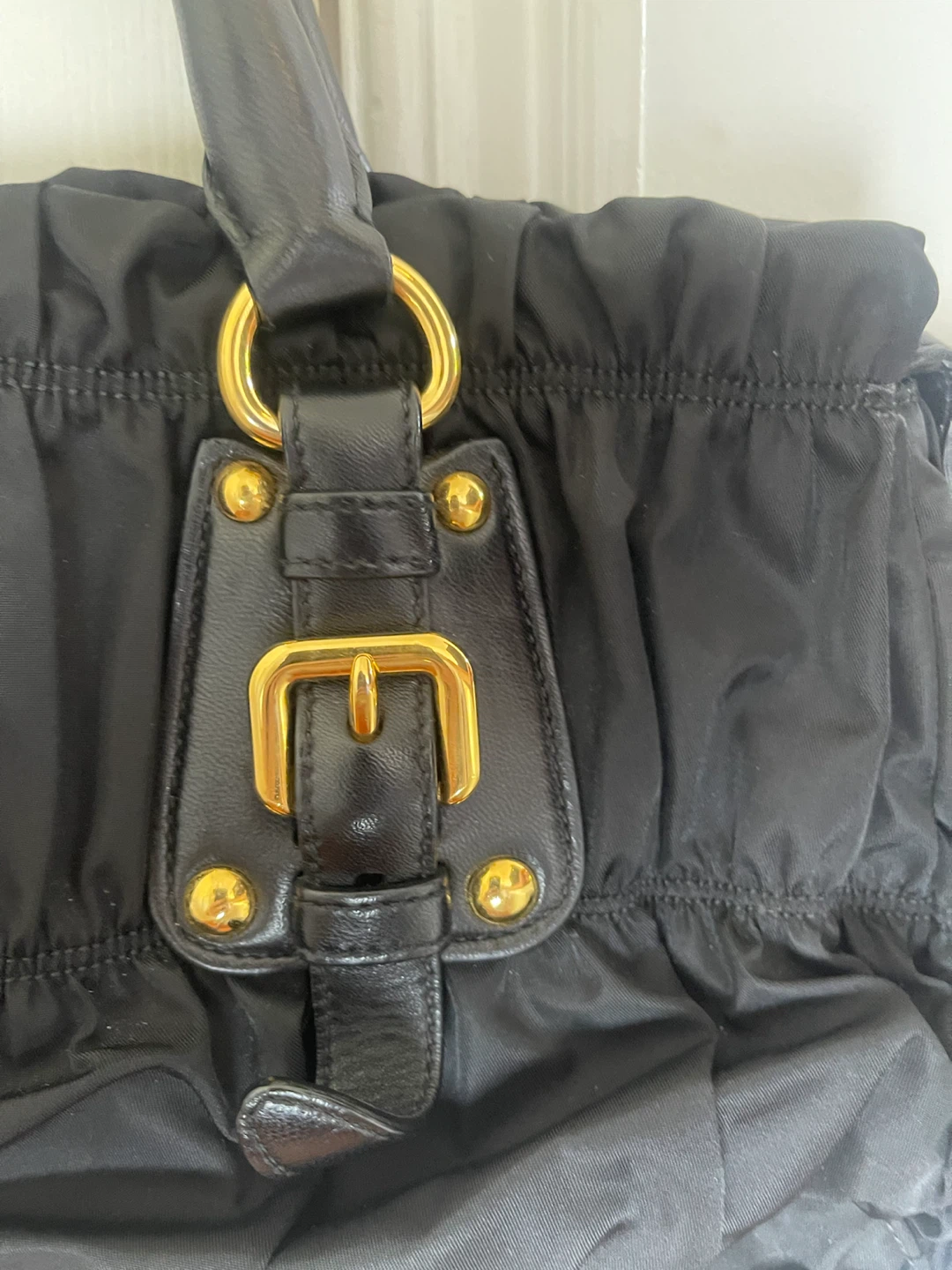 Prada Black Nylon Handbag - photo 4