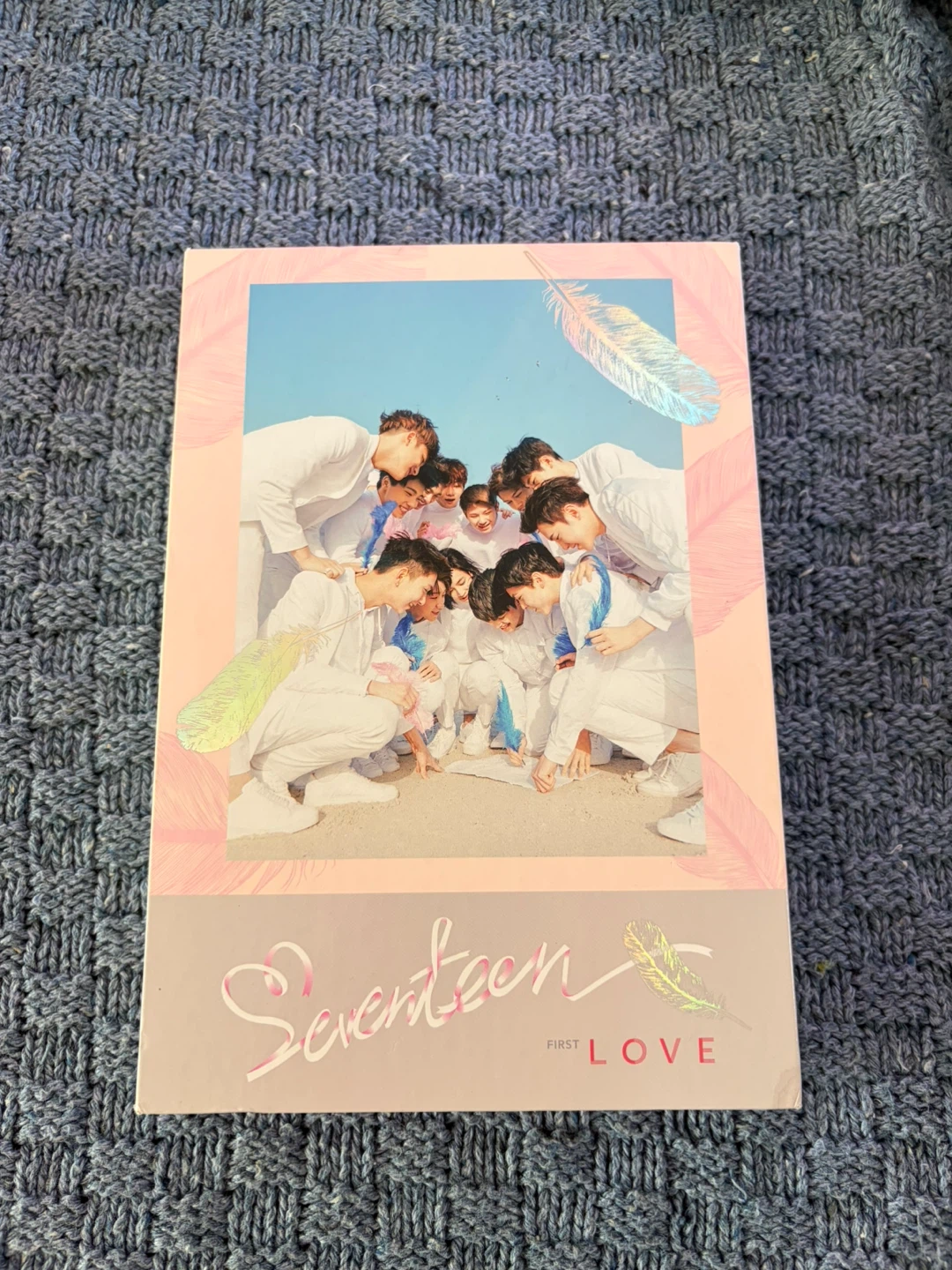 SEVENTEEN First Love Album and Bookmark