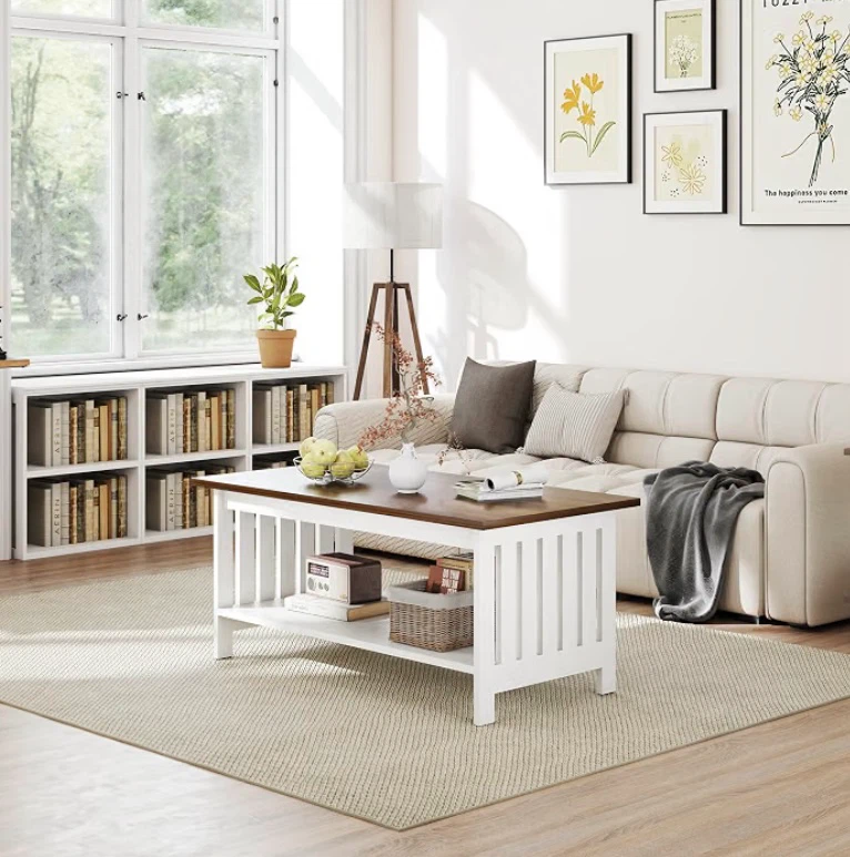 Brand New Farmhouse Coffee Table - 39.4” - photo 4