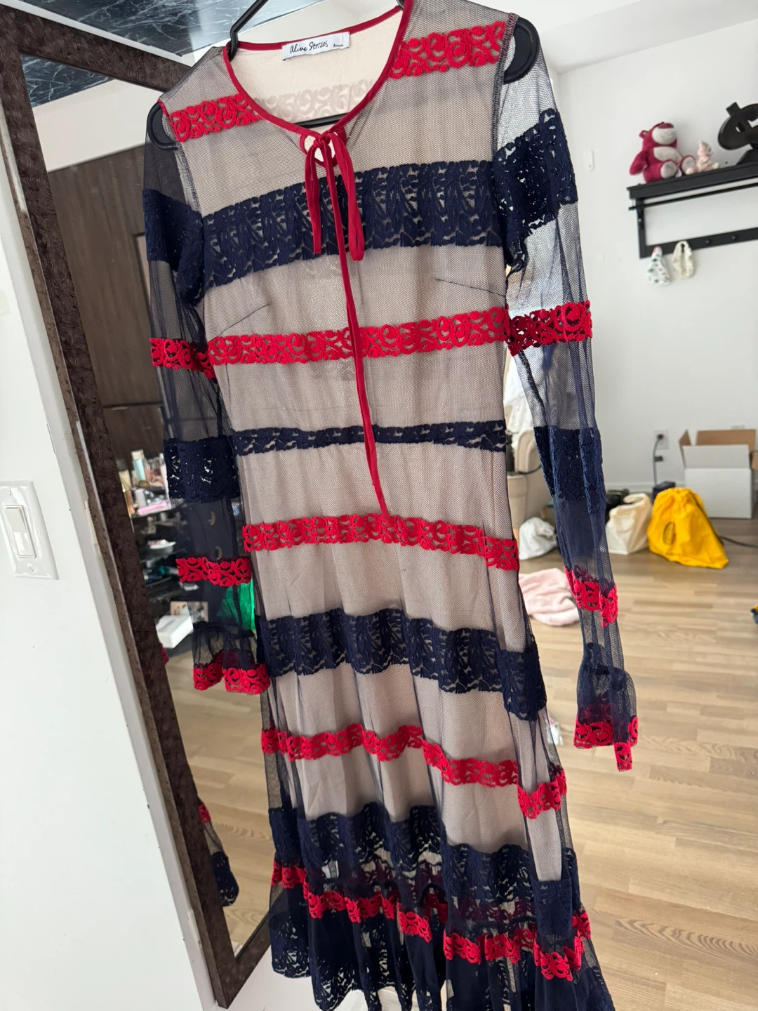 Alive Stories Lace Mesh Dress