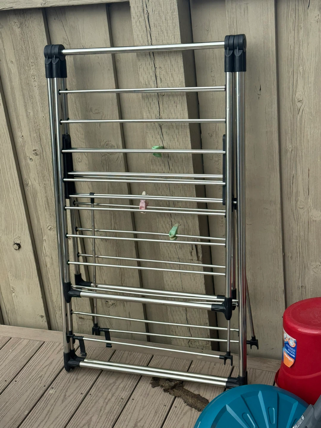 Vileda folding clothes drying rack