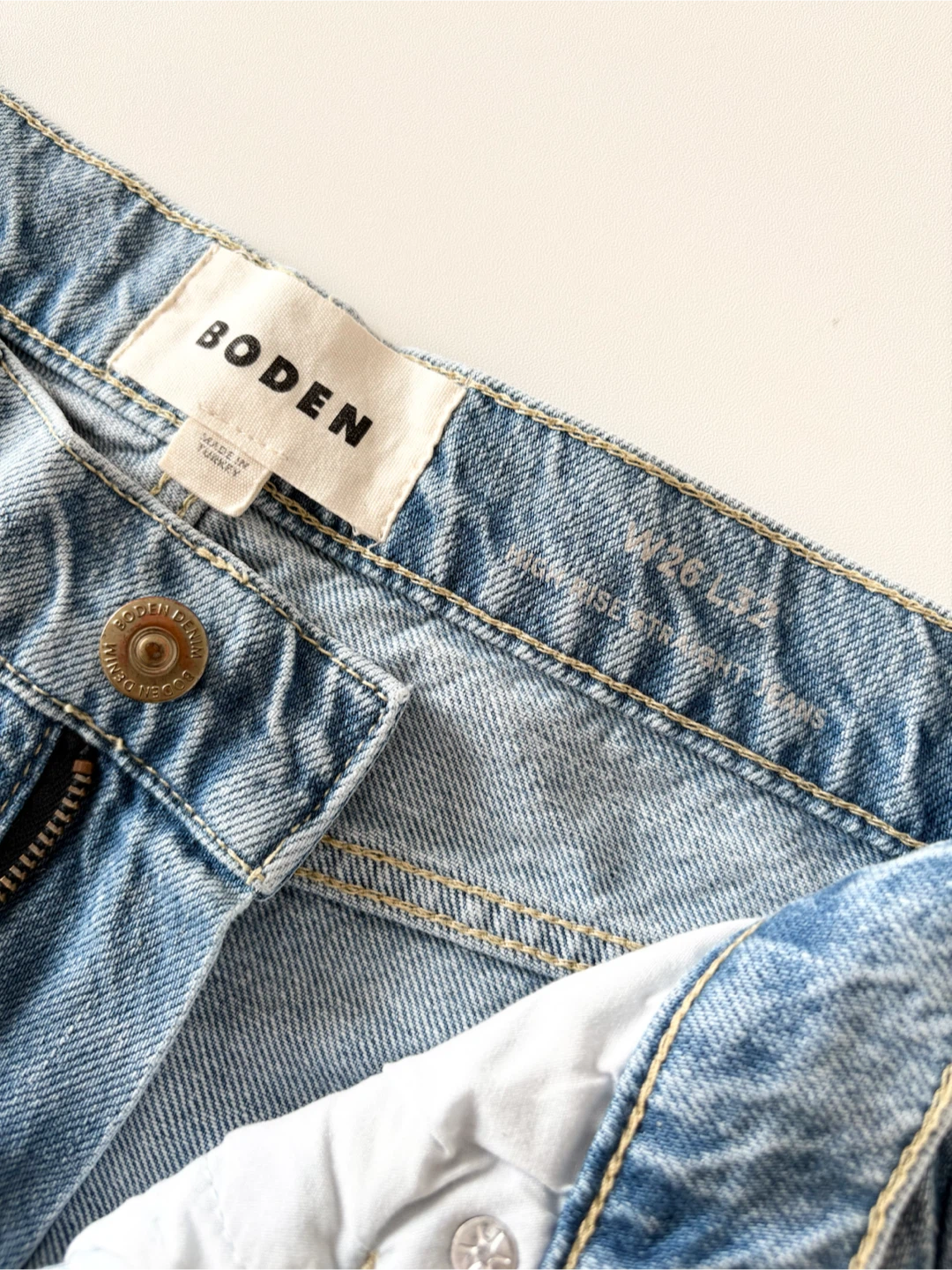 Boden High-Rise Straight-Leg Jeans - photo 4