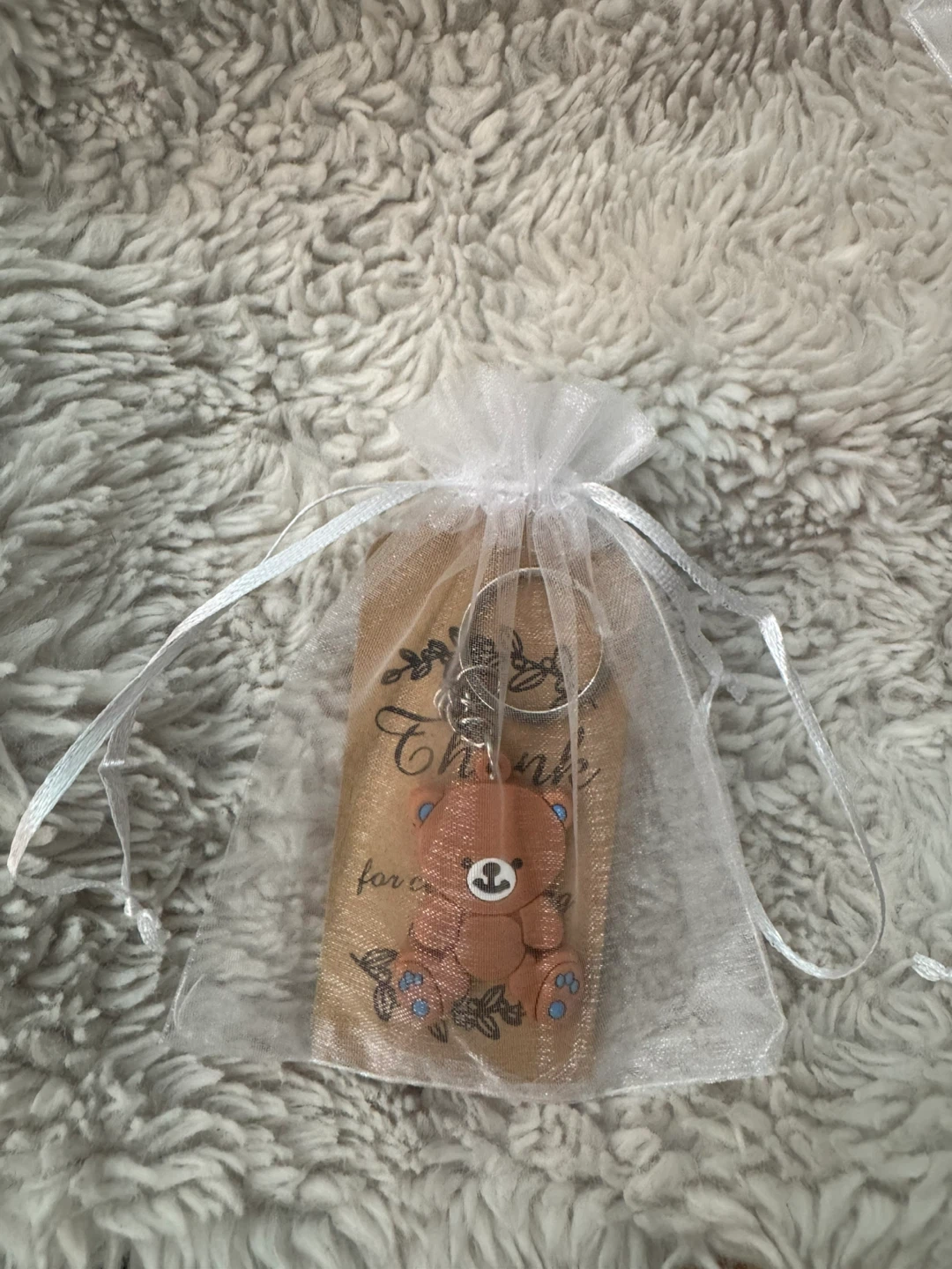 3 kinds of Bear Keychains thank u gift sets - photo 4
