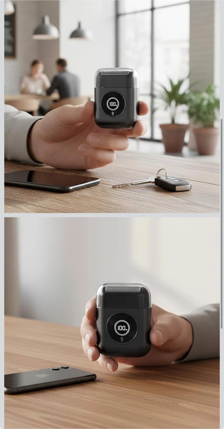 Portable Mini Electric Shaver - photo 2